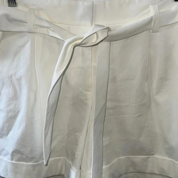 Lafayette 148 Ivory Trouser Shorts Size 10 - Picture 6 of 6